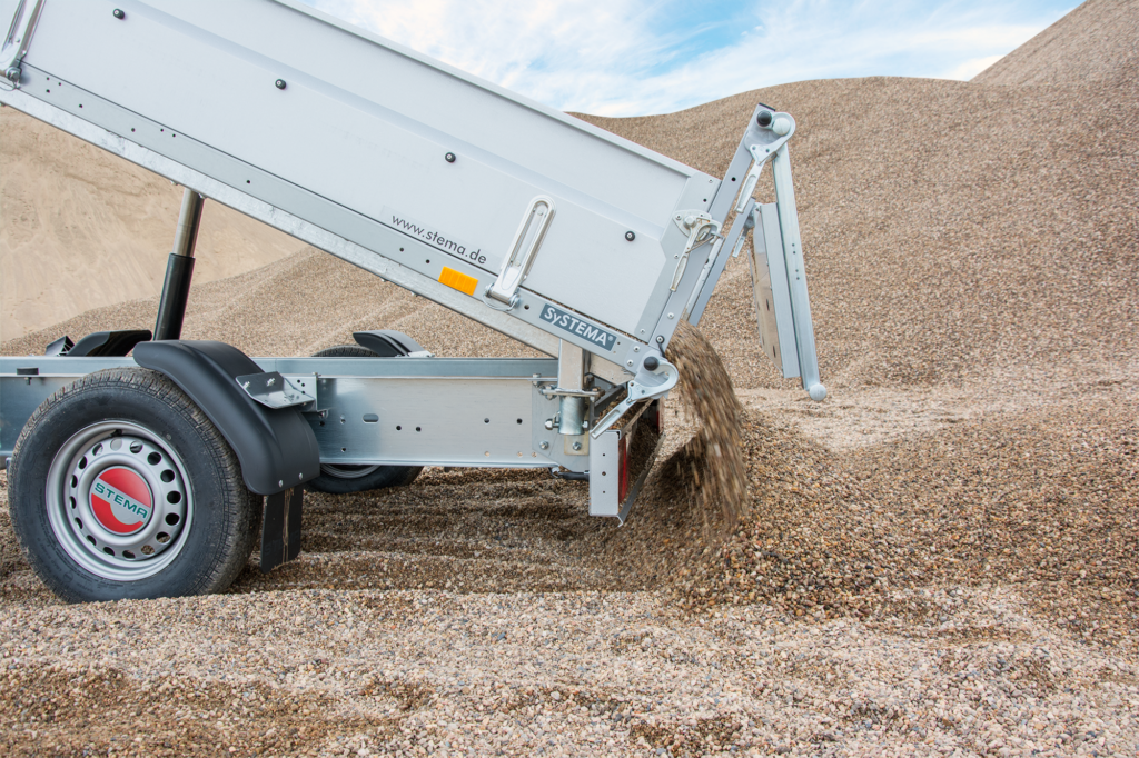 STEMA Rocko smart, Zweiachser bei der Arbeit