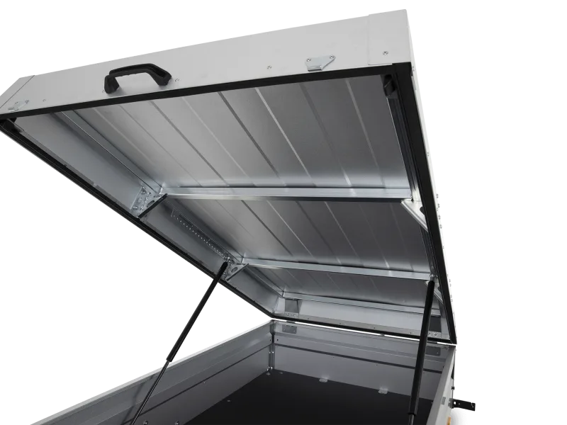 STEMA Deckelanhänger FT 850 mit Deckel verstärkt, 201x108x45 cm, gebremst