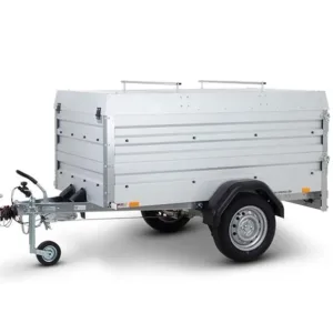 STEMA FT gebremst, mit Bordwandaufsatz und Deckel