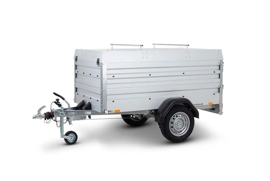 STEMA Deckelanhänger FT 850 mit BWA und Deckel, 201x108x81 cm, gebremst