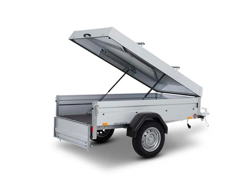 STEMA Deckelanhänger FT 750 mit Deckel, 201x108x45 cm, gebremst