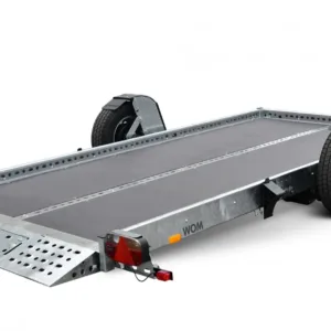 Motorradanhänger WOM STS abgesenkt