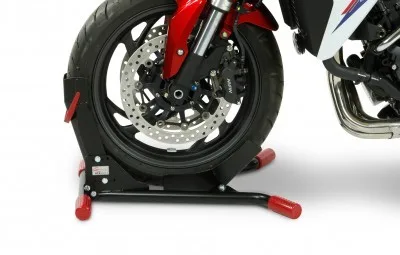 Motorradhalterwippe Malochergeräte Gmbh Motorradhalterwippe Freistehend