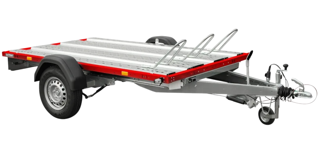 Systema Mt Rot Motorradtransporter