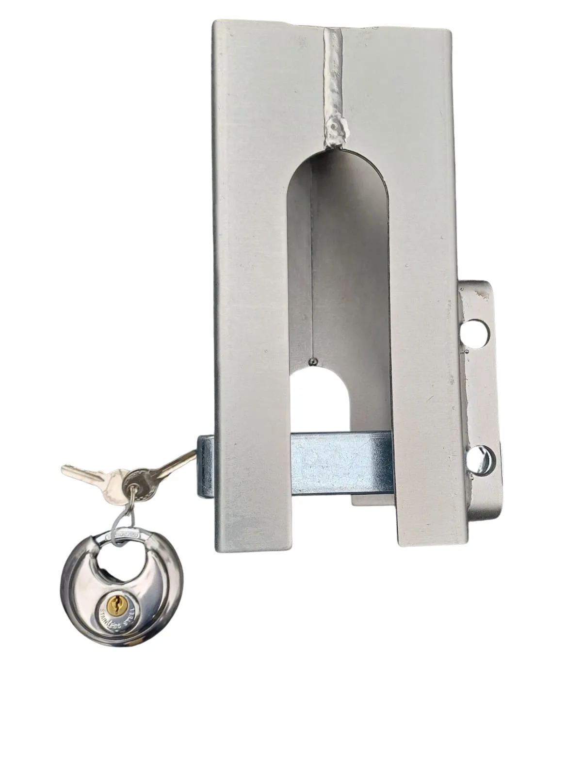 einfaches Anhängerschloß