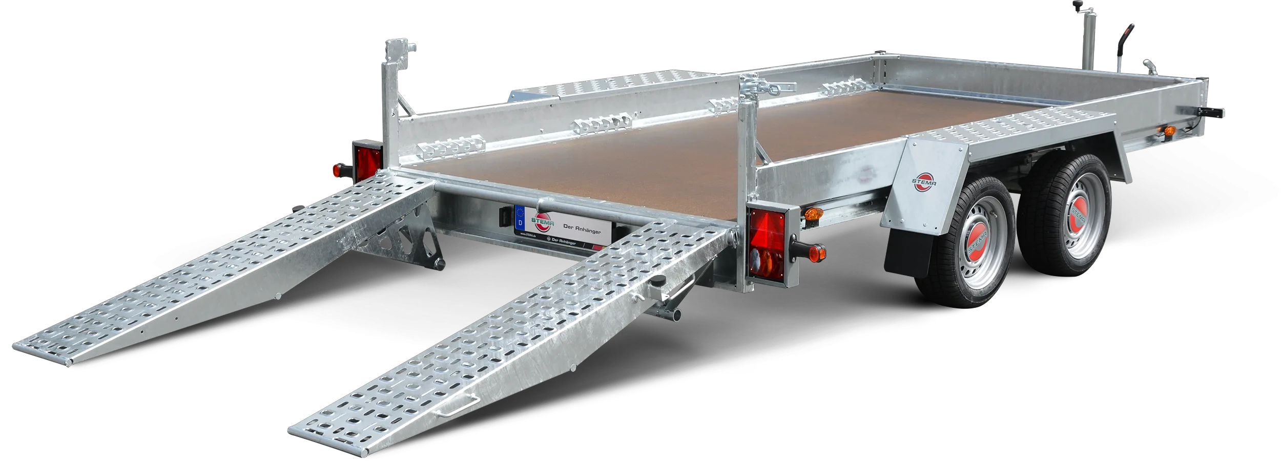 STEMA Baumaschinentransporter BAUMA 3.500 kg, 301 x 165 cm