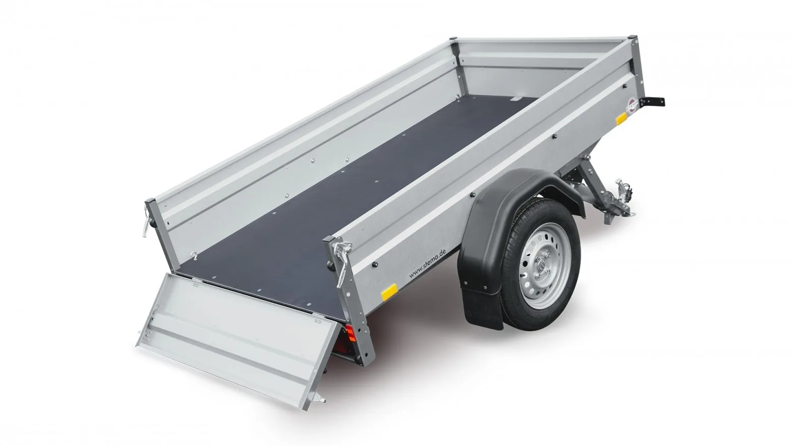 STEMA Kastenanhänger FT 750 kg, 201x108 cm, Kippdeichsel