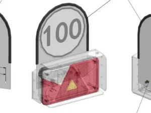 STEMA Halteblech 100 kmh