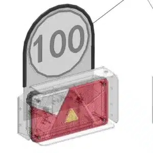 STEMA Halteblech 100 kmh