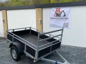 Malochergeräte Gmbh Holzanhänger Einachser Malochergeräte Gmbh Malochergeräte Gmbh Holzanhänger Einachser Frontansicht