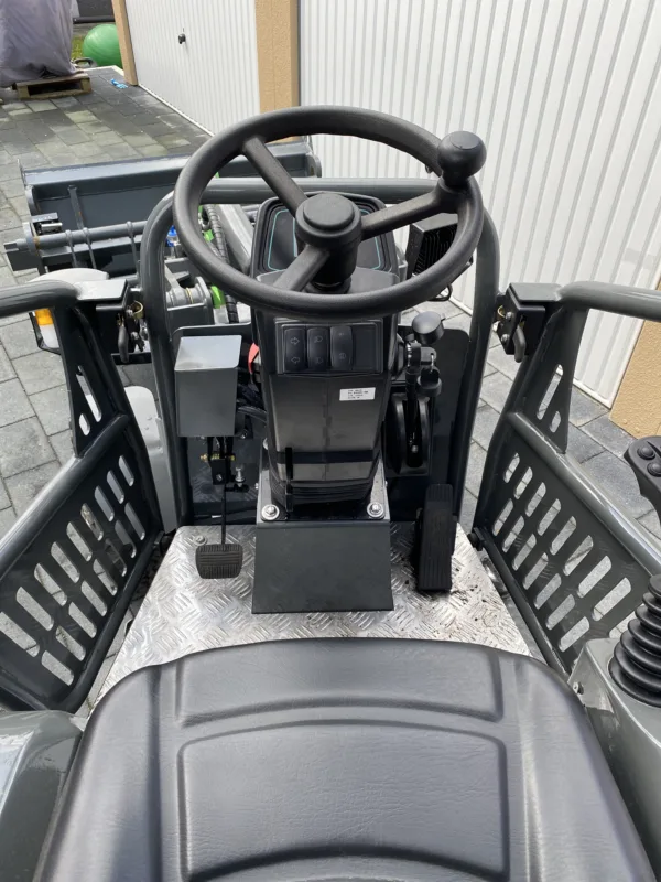 WCM L1580e Hoflader Elektro Radlader Bedienung