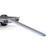 Motorrad - Auffahrrampe inklusive Gleitschiene (Scharniere Ø12mm), für Plattformbreite 128 cm