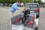 STEMA Motorradtransportsatz mit Bike