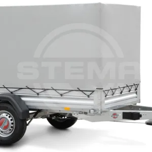 STEMA STL Einachser gebremst ALU_mit Plane