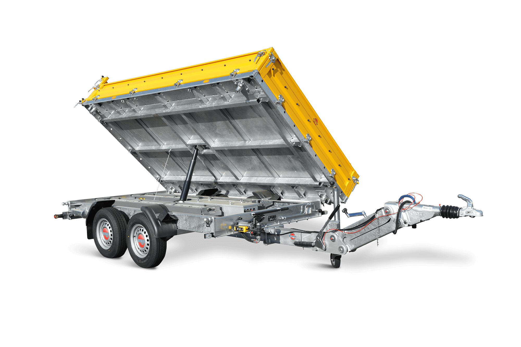 Stema Trius 2 achser gelb zentralrohr