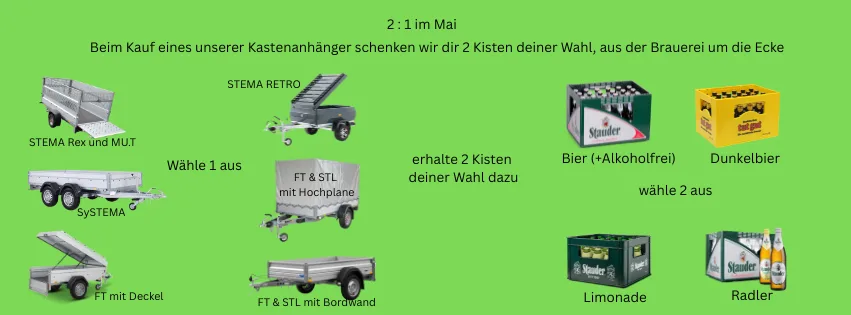 MalocherGeräte GmbH Mai 2026 Aktion 2:1