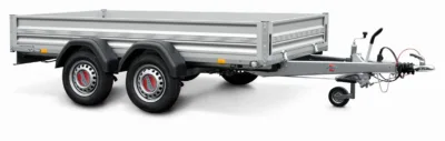 STEMA SySTEMA Tieflader Zweiachser mit ALU-Bordwand