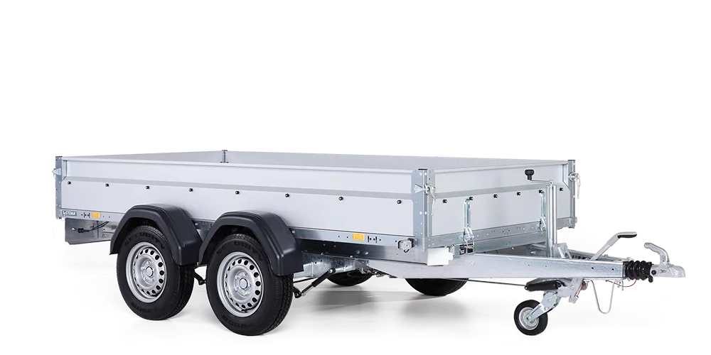 STEMA Kastenanhänger SySTEMA Tieflader 3.500 kg, 401x183 cm