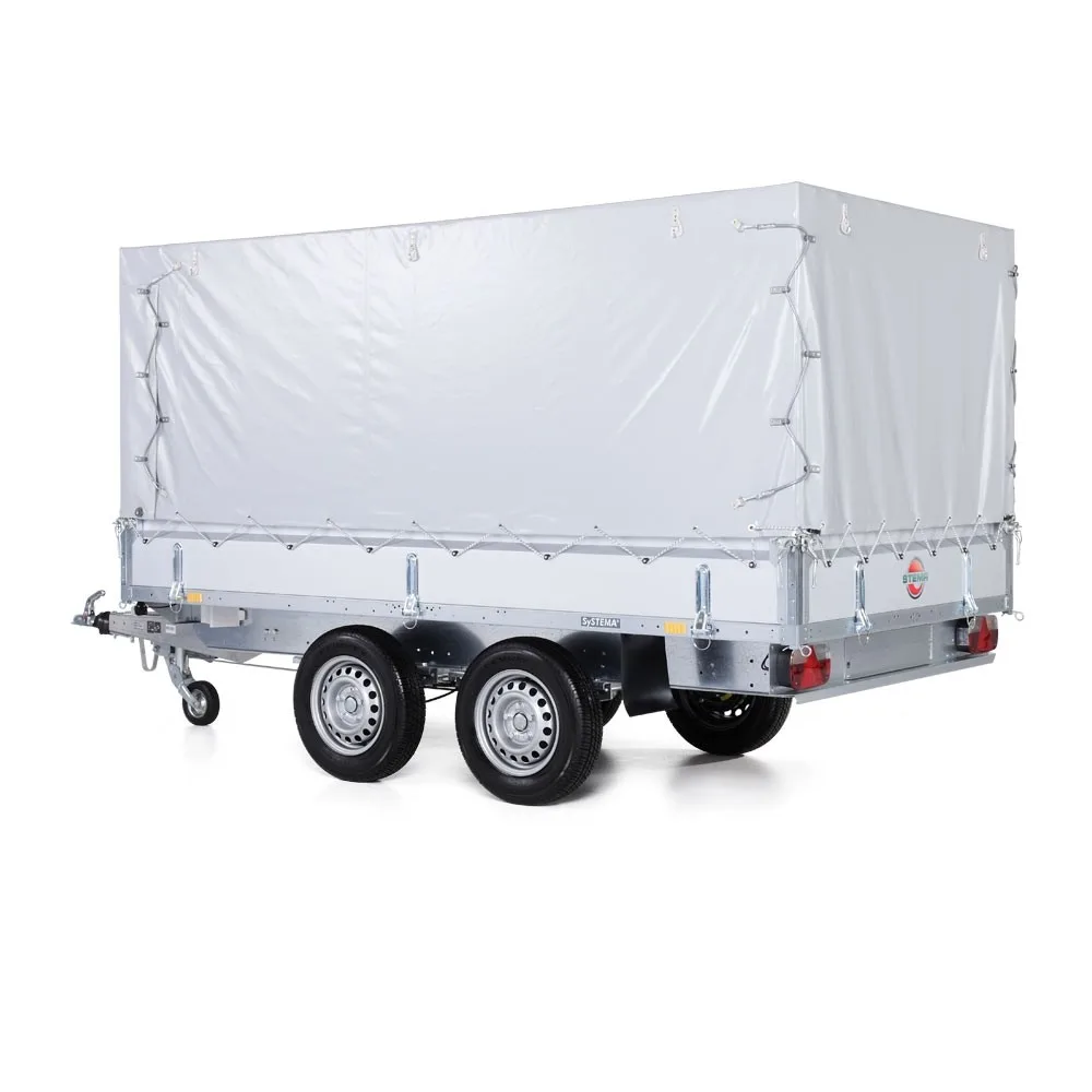 STEMA Kastenanhänger SySTEMA Tieflader 2.000 kg, 301x153 cm